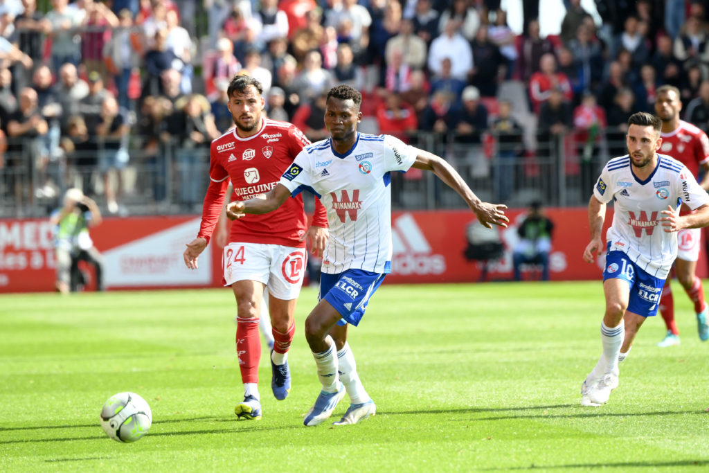 Stade Brestois 29 v Racing Club de Strasbourg - Ligue 1 Uber Eats