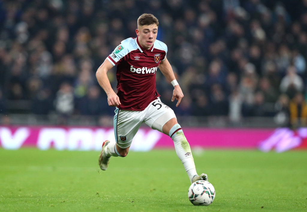 Harrison Ashby is set for a promotion to the West Ham first-team