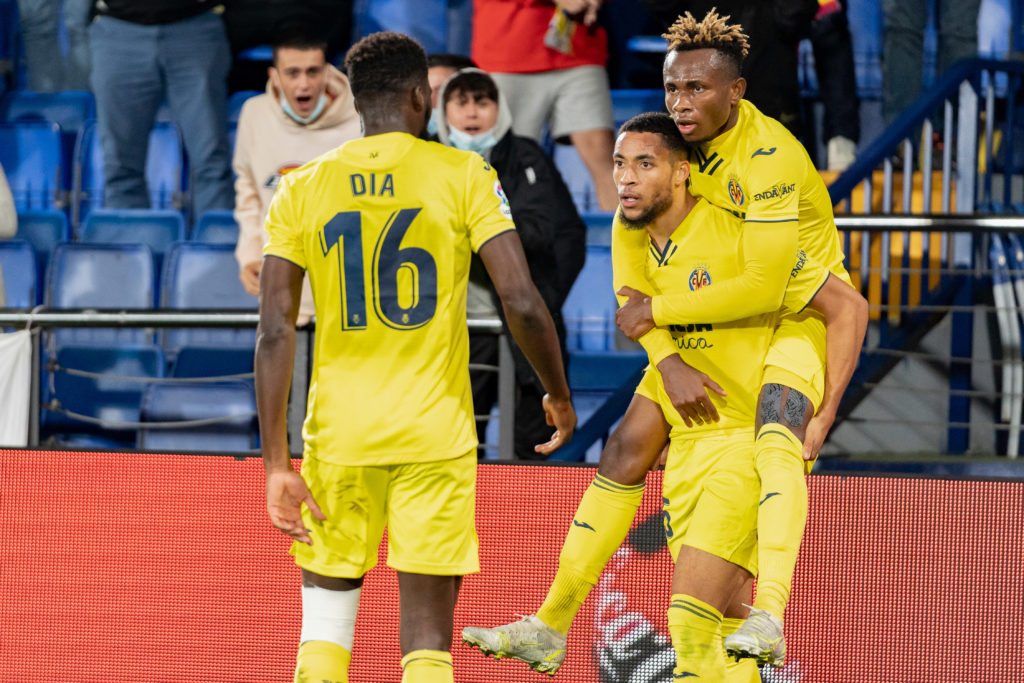 Samuel Chimerenka Chukwueze (right), Arnaut Danjuma