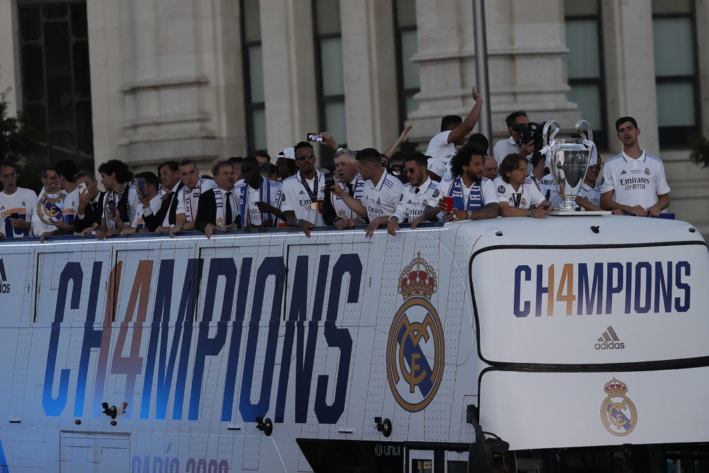 Real Madrid celebrate 14th Champions League win