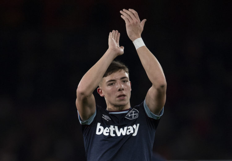 Photo: Absolutely ripped West Ham ace Harrison Ashby shows off unbelievable transformation