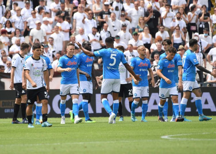 Photo by SSC NAPOLI/SSC NAPOLI via Getty Images