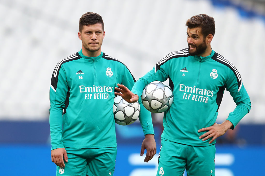 Real Madrid Training Session And Press Conference - UEFA Champions League Final 2021/22