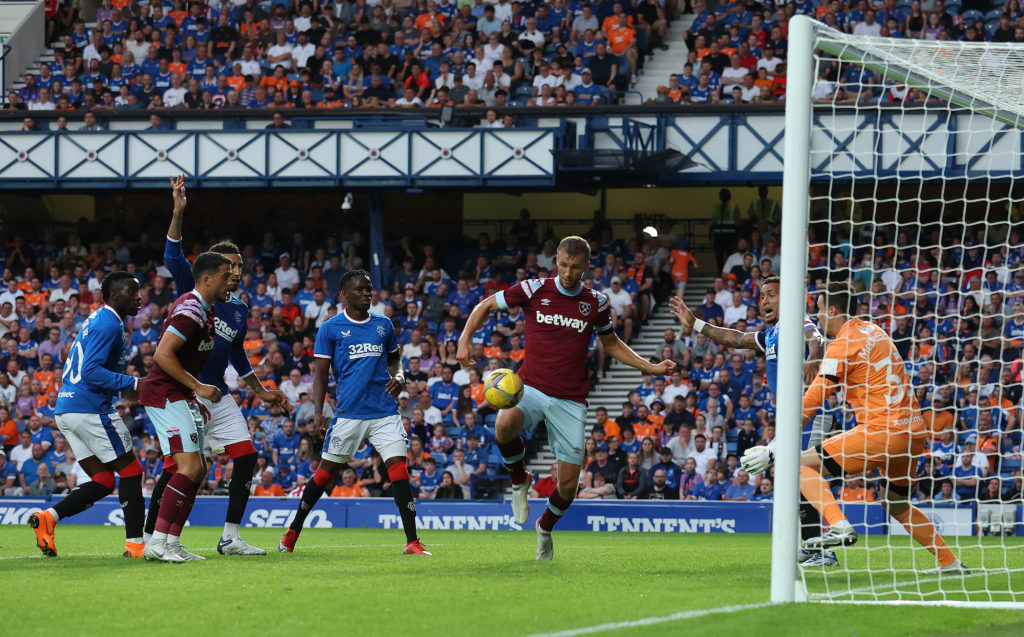 Rangers v West Ham United - Pre-Season Friendly