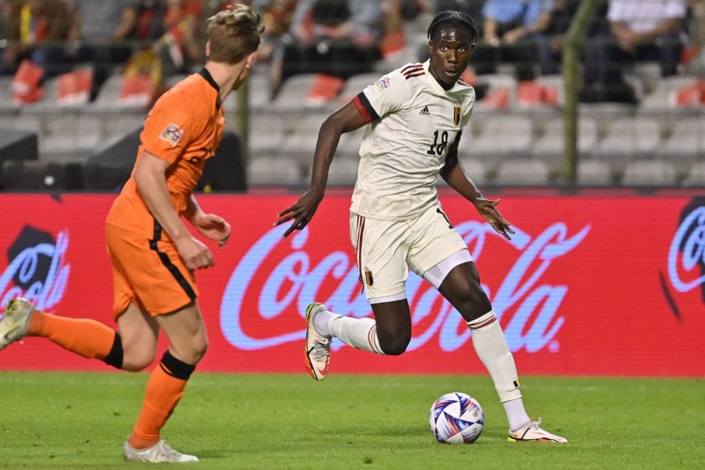 SOCCER NATIONS LEAGUE D1 BELGIUM VS NETHERLANDS