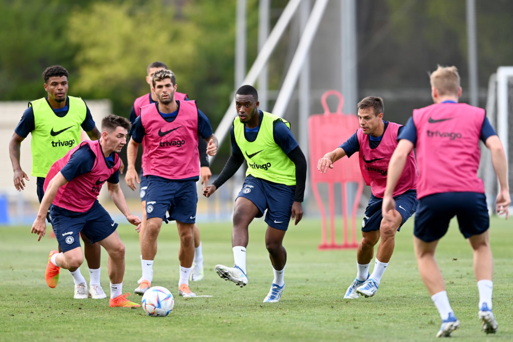Chelsea Pre-Season Training Session
