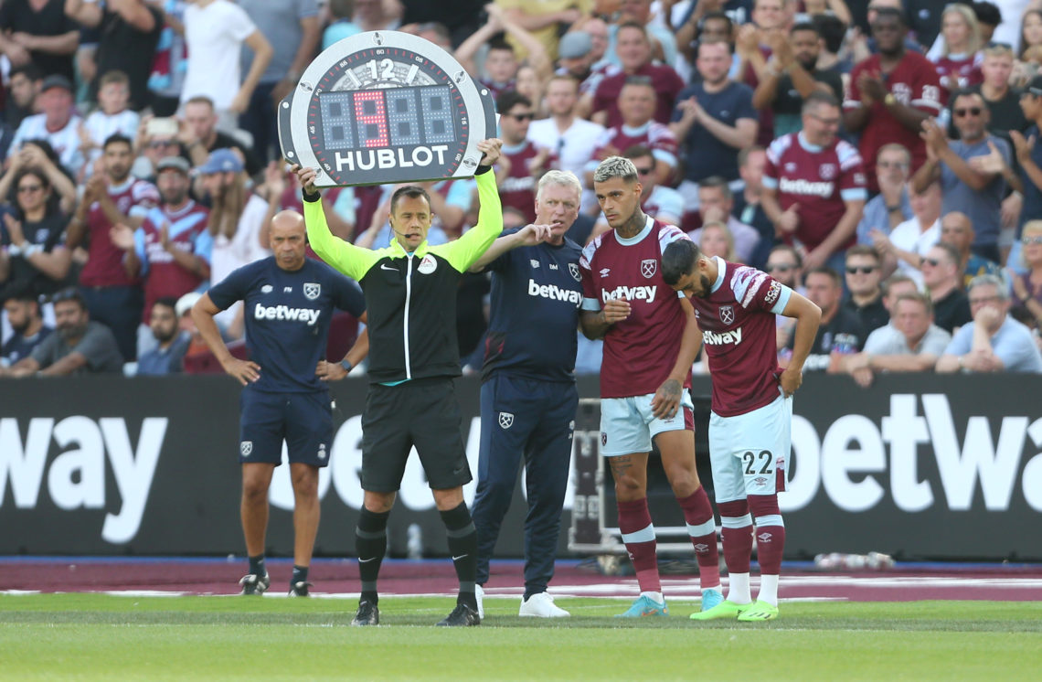 West Ham starting lineup vs Brighton; Moyes makes sweeping changes