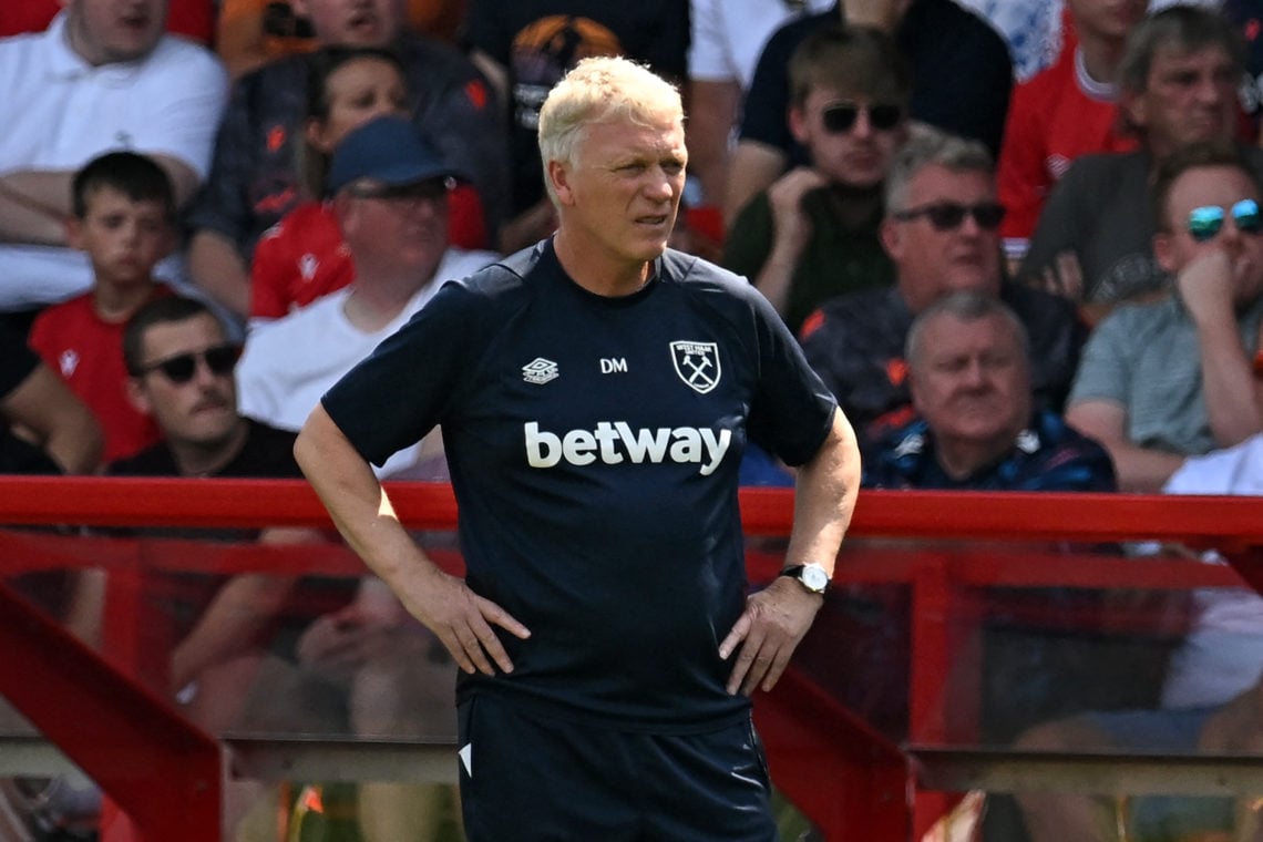 'We played quite well' David Moyes gives considered reaction to West Ham defeat at Nottingham Forest