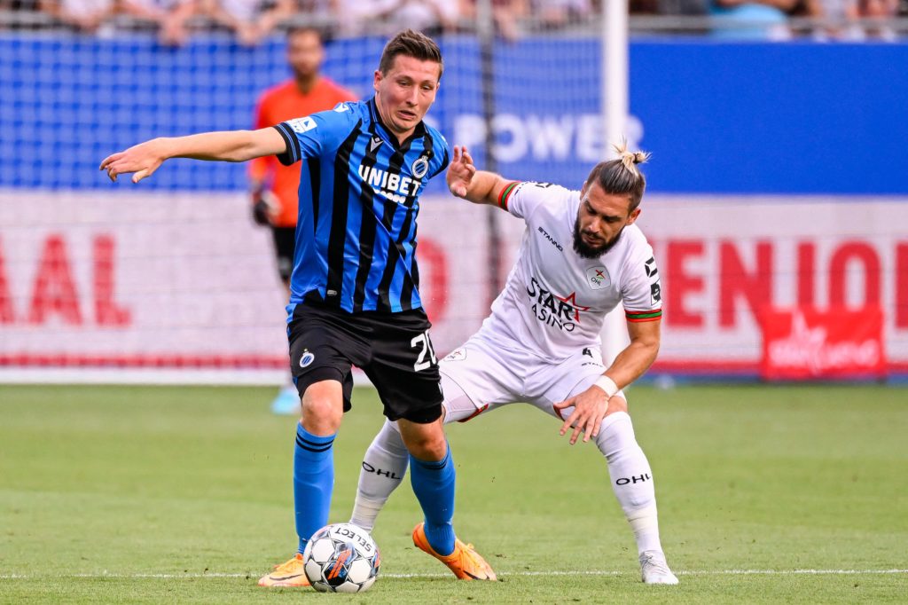 SOCCER JPL D4 OUD-HEVERLEE LEUVEN VS CLUB BRUGGE