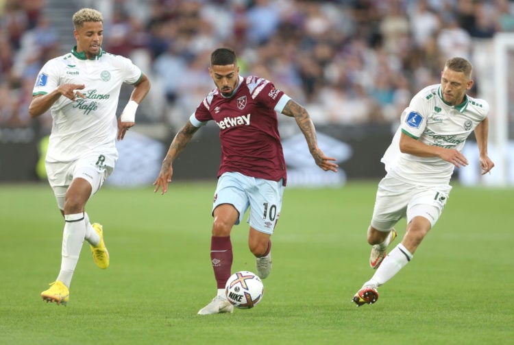Manuel Lanzini was an absolute passenger vs Viborg and must not start again for West Ham