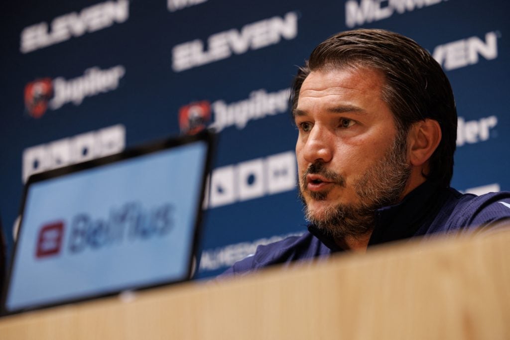 SOCCER JPL CLUB BRUGGE PRESS CONFERENCE