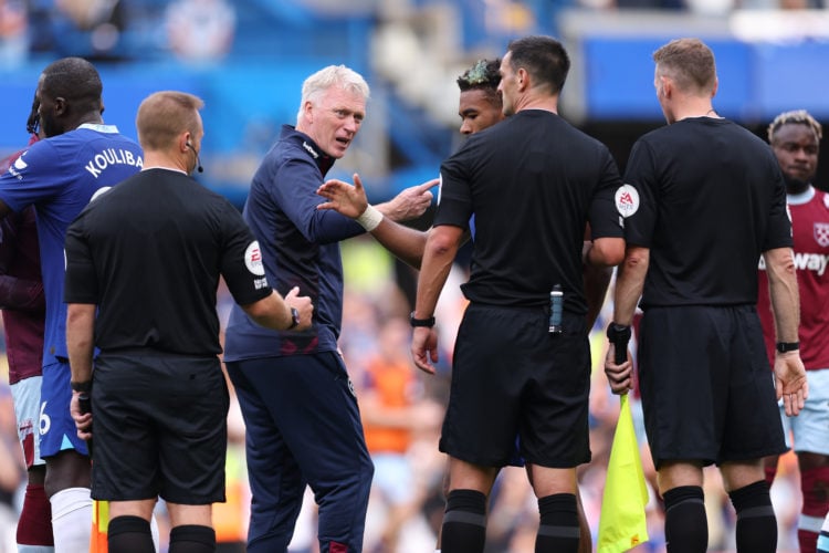Alex Crook shares what David Moyes did in the referee room after West Ham's defeat to Chelsea