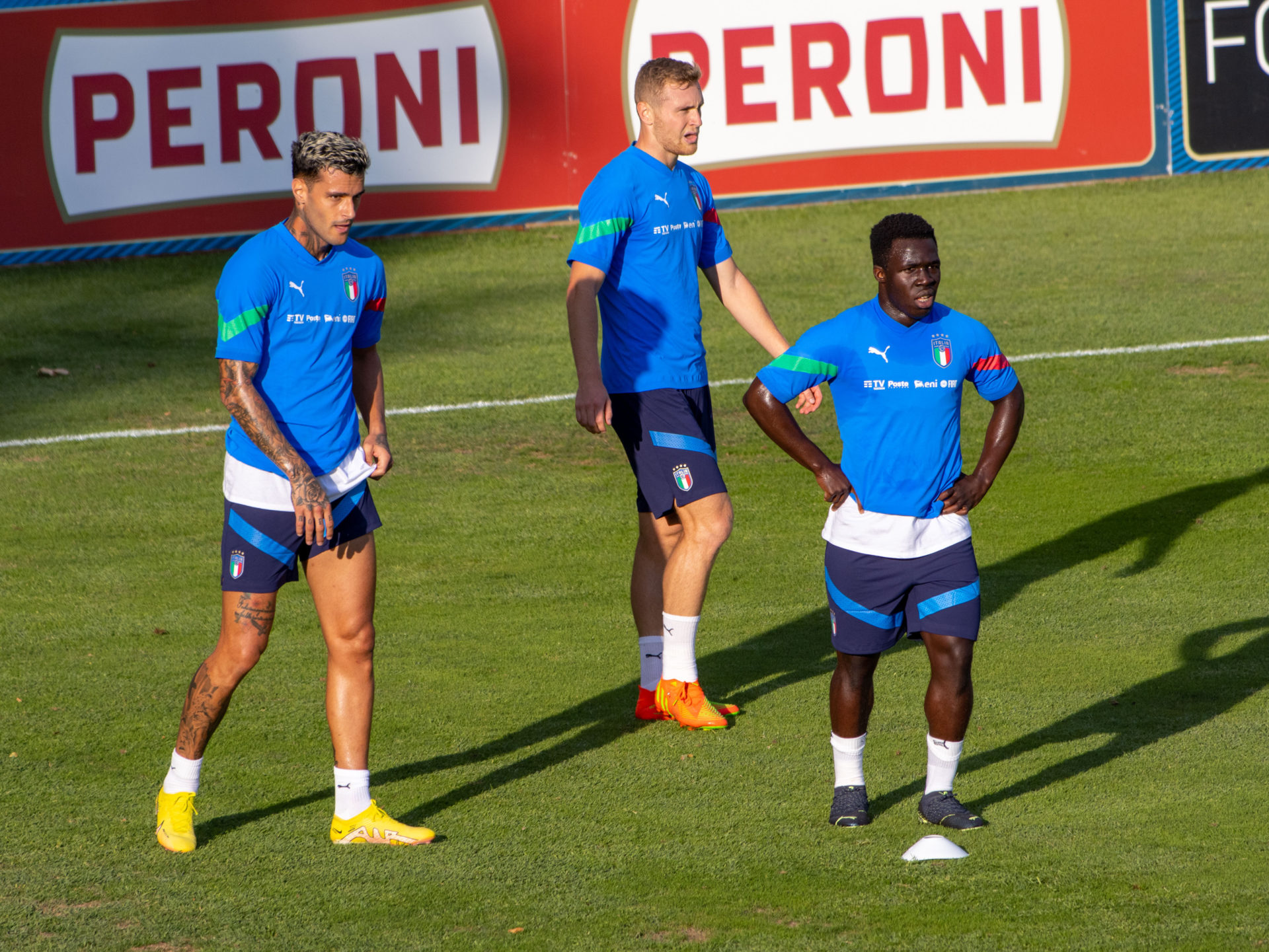 Italy Training Session & Press Conference