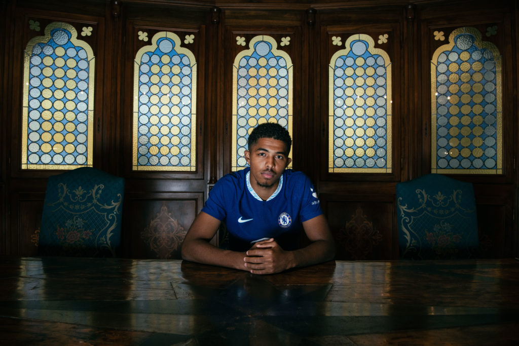 Chelsea Unveil New Signing Wesley Fofana