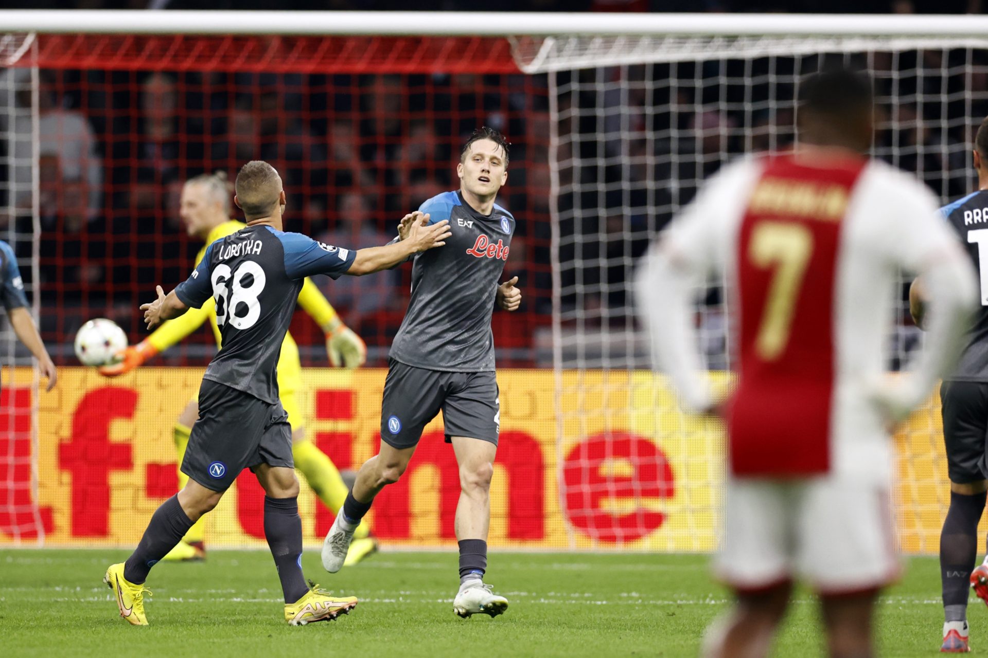 UEFA Europa Champions League"Ajax Amsterdam v SSC Napoli"