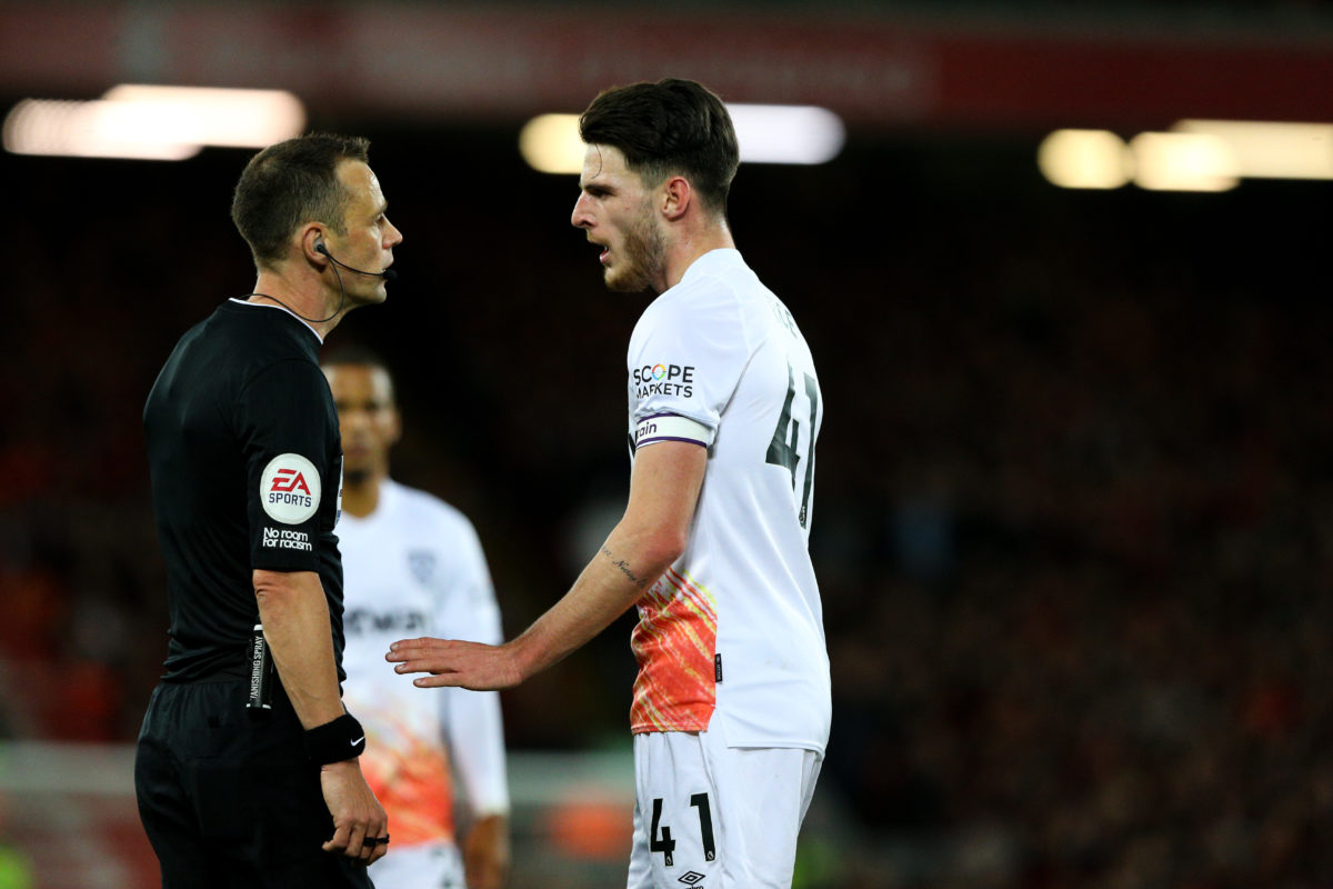 'I honestly feel sick': West Ham ace Declan Rice gutted by what happened against Liverpool