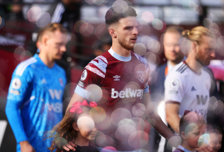 Declan Rice made a schoolboy error before kick off and West Ham almost instantly paid the price in first half against Fulham