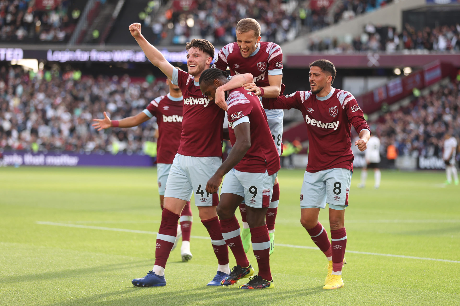 Reason behind moody Michail Antonio goal celebration revealed