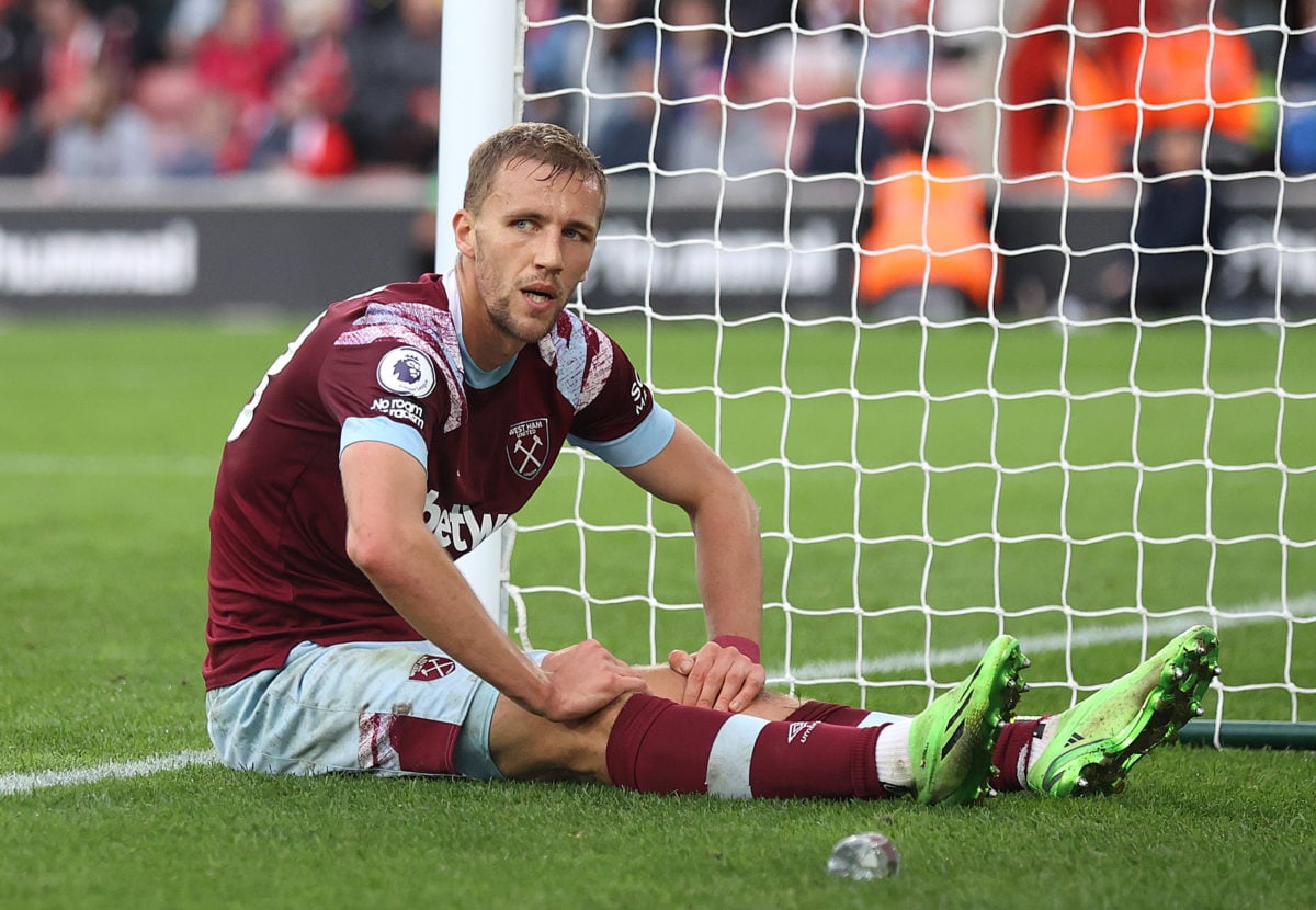 West Ham star Tomas Soucek pours his heart out about his struggles for the first time after fan criticism