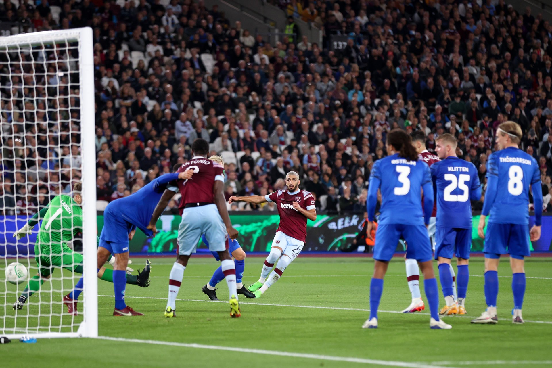 Emerson Palmieri says Said Benrahma is best player in West Ham training