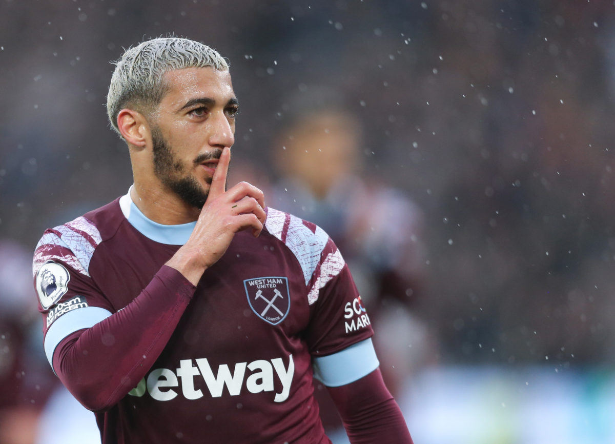 Mark Noble says he heard worrying stories about Said Benrahma when he joined West Ham but was proved wrong