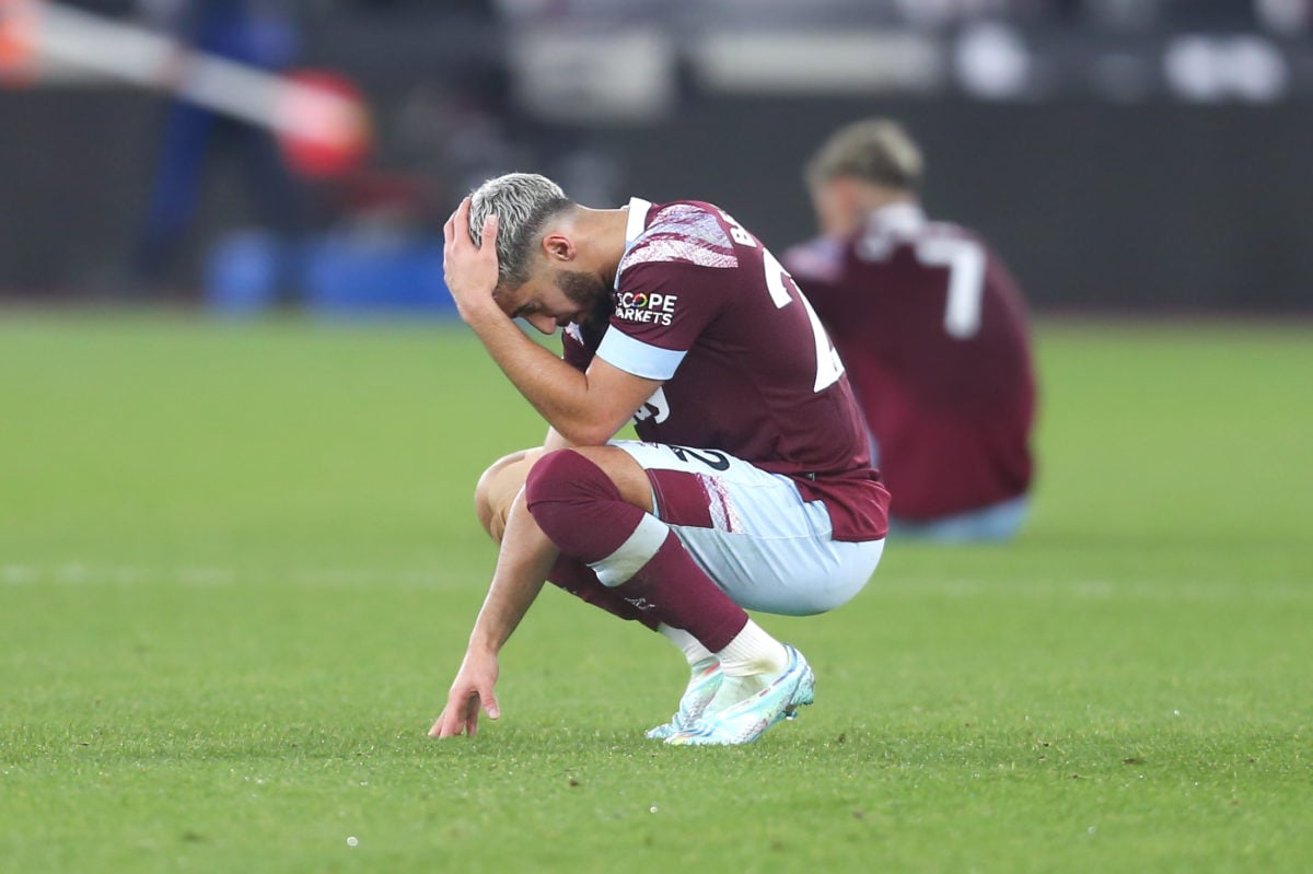 The pictures which show West Ham's players really do care about the club's malaise as David Moyes praises 'great bunch'