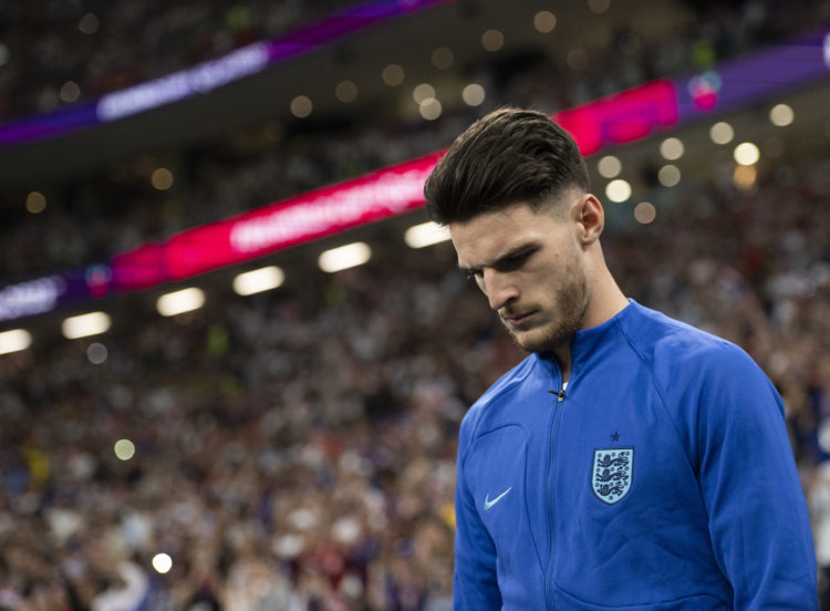 West Ham star Declan Rice hit with utterly bizarre news hours before England's huge World Cup clash against France