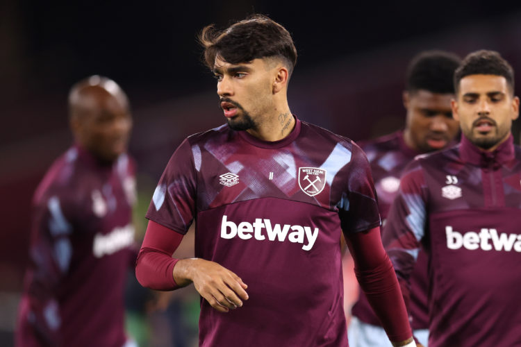 Lucas Paqueta spotted back at West Ham in Said Benrahma video which proves team spirit is still strong