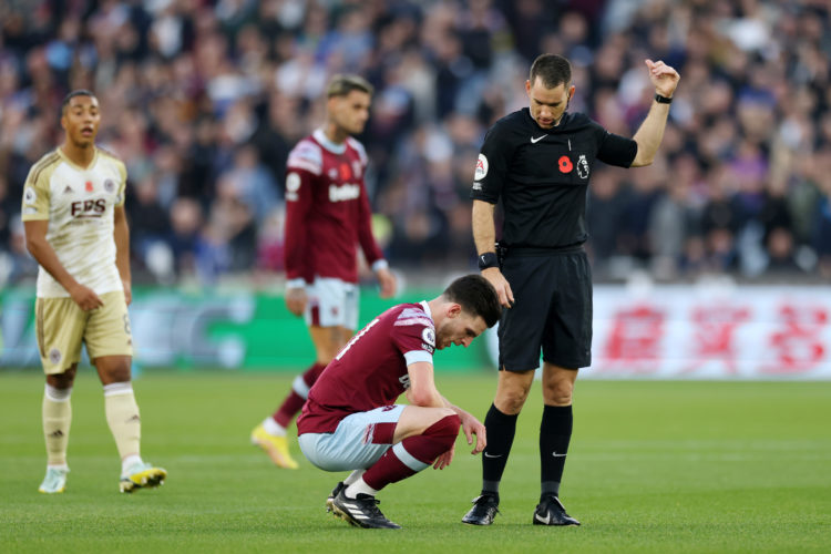 Declan Rice posts 16-word message to West Ham fans after yet another defeat
