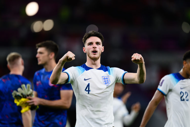 Declan Rice labelled the 'rock' that England win over Wales was built upon