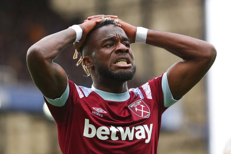 Maxwel Cornet posts video showing what appears to be West Ham star doing advanced rehabilitation work after rare calf issue