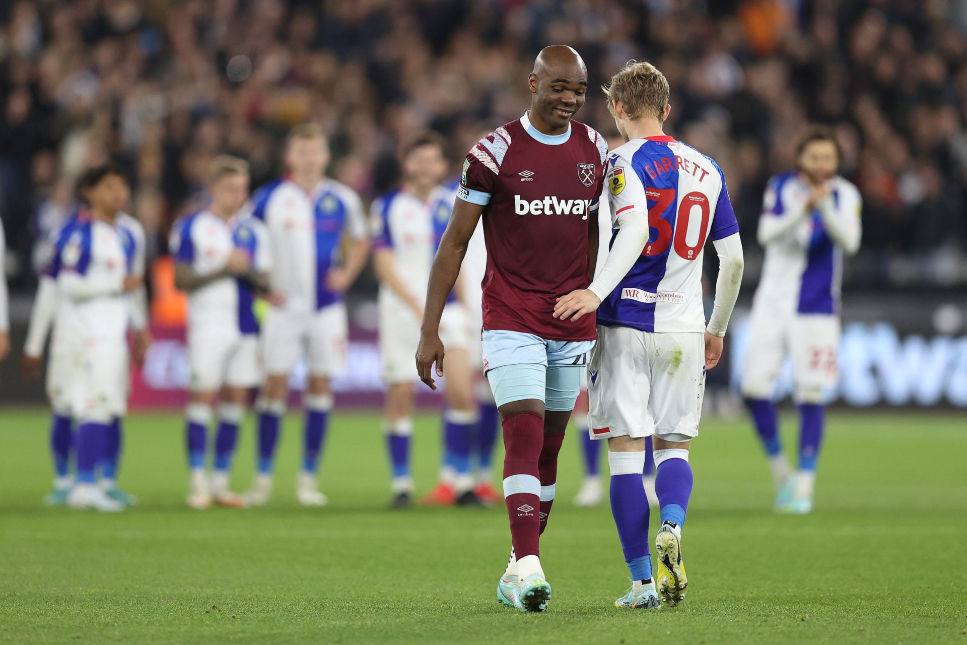 West Ham United v Blackburn Rovers - Carabao Cup Third Round
