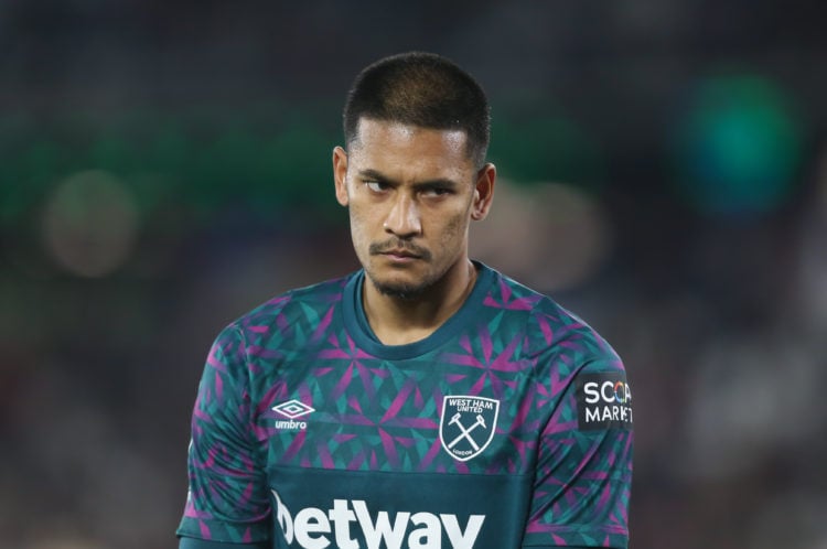 West Ham coach Xavi Valero suggests David Moyes has a big dilemma with Alphonse Areola after move rumour