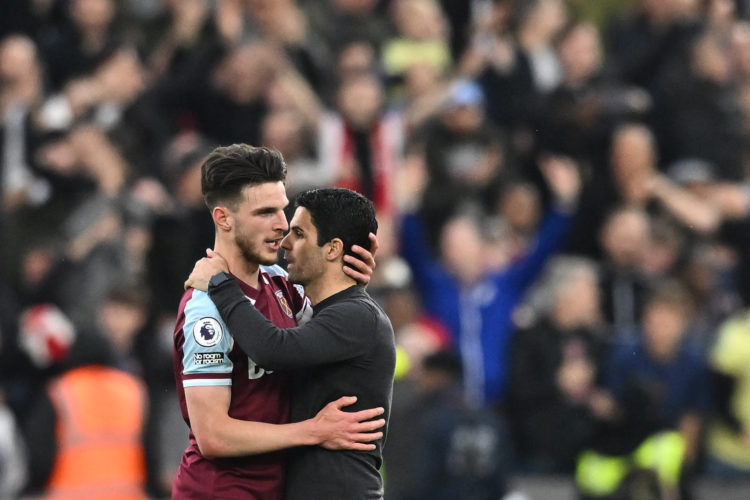 Mikel Arteta plans personal touch to ensure Arsenal beat Manchester United to West Ham star Declan Rice