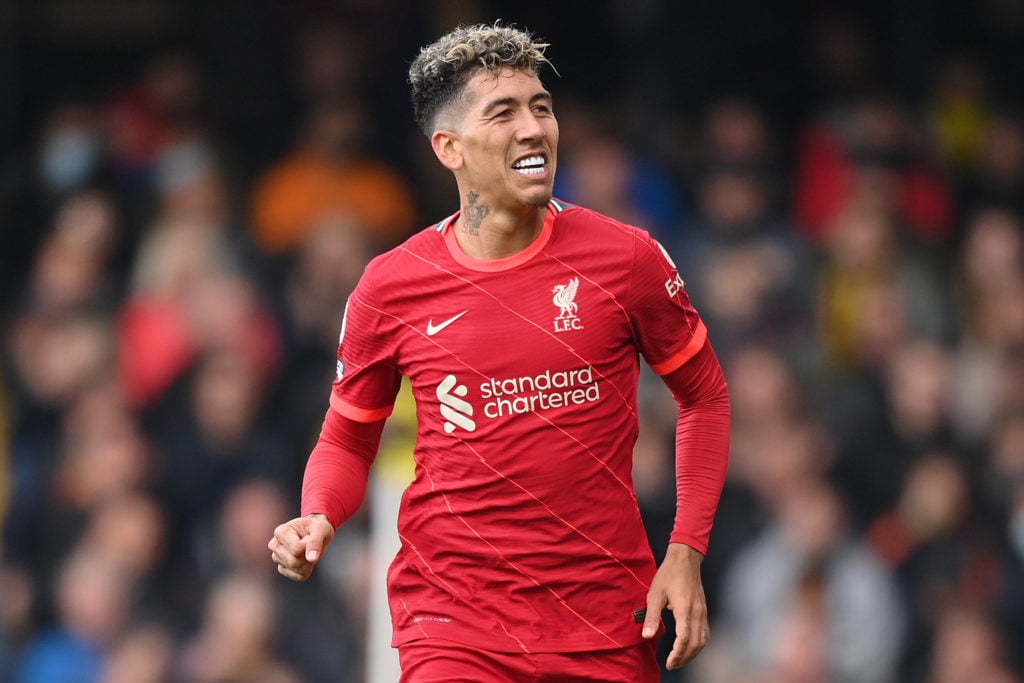 Roberto Firmino during Watford v Liverpool - Premier League