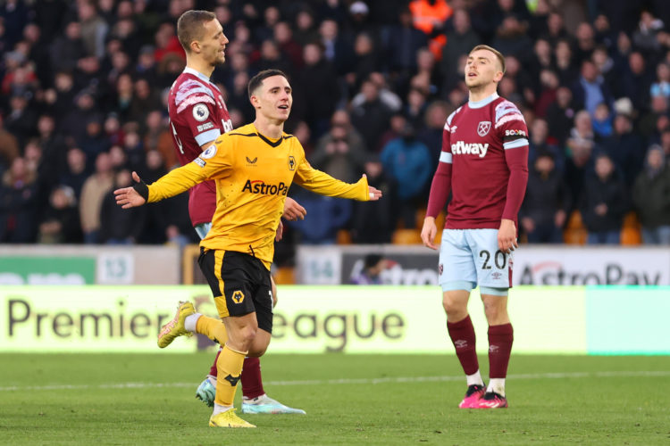 Jarrod Bowen was once again absolutely awful for West Ham United against Wolves this afternoon