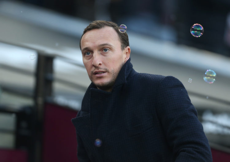 West Ham sporting director Mark Noble caught out with Spurs badge by fan who filmed it
