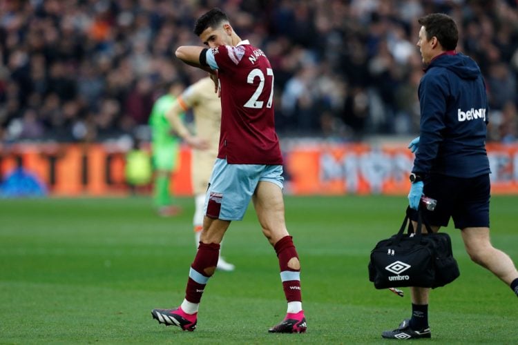 Double blow for West Ham as key stars Lucas Paqueta and Nayef Aguerd add to injury crisis in draw with Chelsea