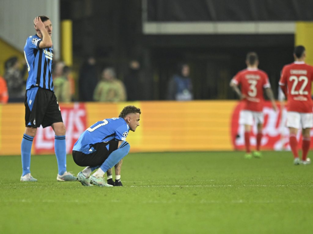 Club Brugge v Benfica - Champions League round of 16