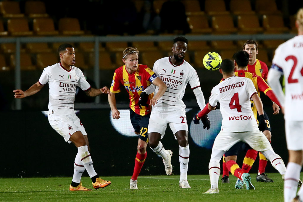 US Lecce v AC MIlan - Serie A