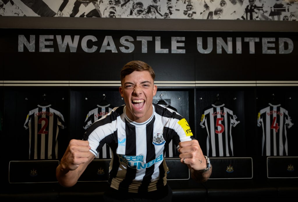 Newcastle United Unveil New Signing Harrison Ashby