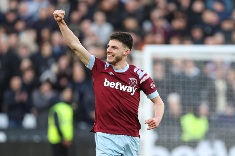 Declan Rice shares what he told West Ham players in the dressing room after 4-0 battering