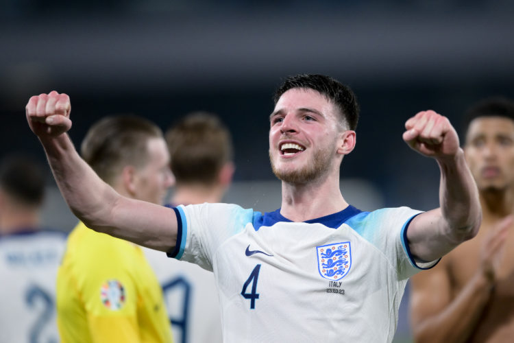 Declan Rice wins official England MOTM award by a landslide after West Ham star dominates Italy