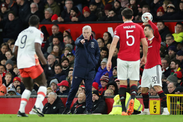 'Huge': David Moyes shares what he told West Ham players in the dressing room after Manchester United defeat