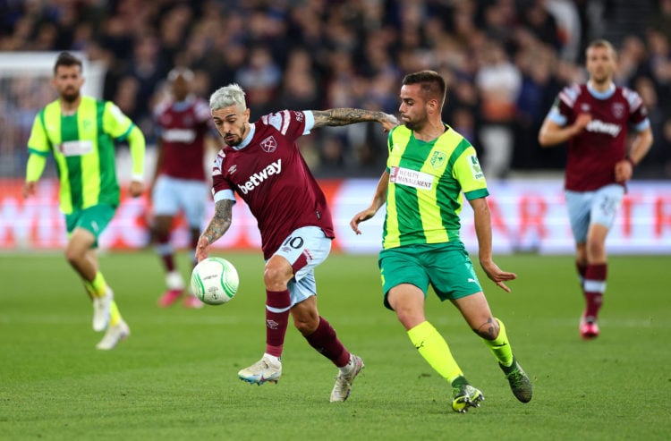 Manuel Lanzini makes desperate plea to West Ham fans ahead of Southampton clash