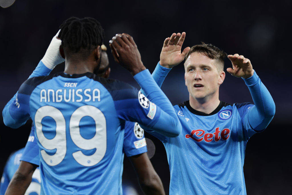 Football, Champions League: SSC Napoli vs Eintracht Frankfurt
