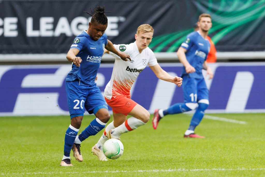 SOCCER CONFERENCE LEAGUE 1/4 FINAL KAA GENT VS WEST HAM