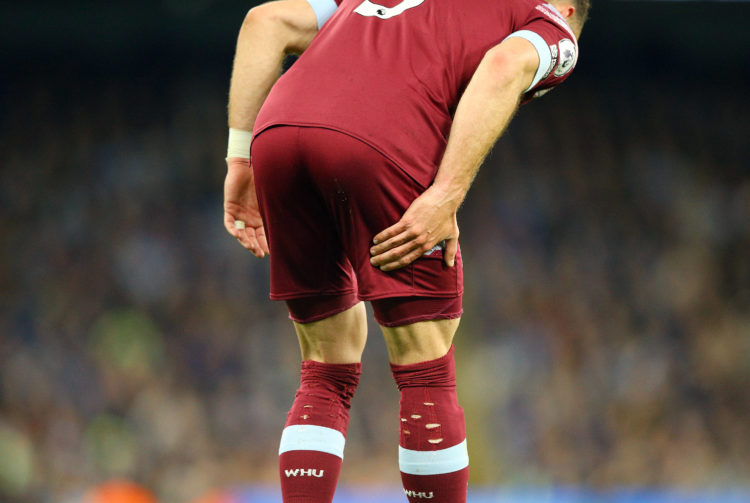 Hamstring injury looks an absolute disaster for visibly distraught West Ham star Vladimir Coufal ahead of huge fortnight