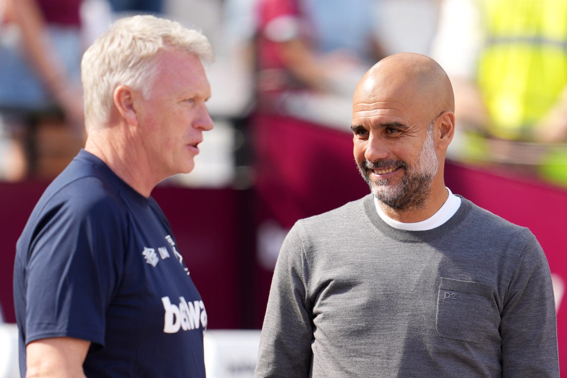 Gary Neville says Man City have done David Moyes a massive favour by creating an 'aura' around West Ham with Lucas Paqueta interest