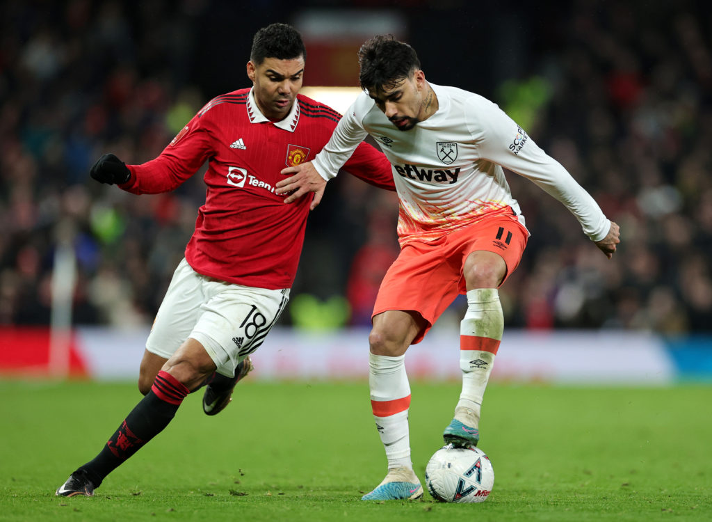 West Ham Star Lucas Paqueta Raves About Man United Hero Casemiro And ...